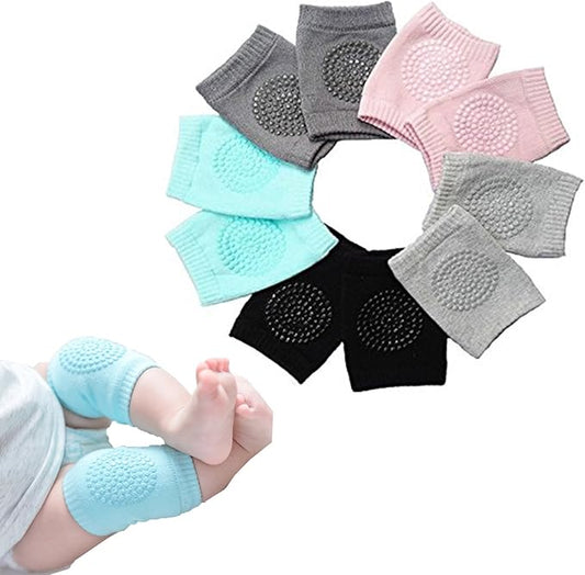 ONE PAIR OF BOSONER Baby Crawling Anti-Slip Knee Pads,Unisex Baby Toddlers Kneepads